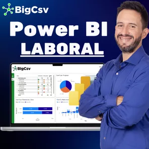 Imagen de portada para Curso online Power BI Laboral