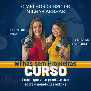 Imagem de capa para o Curso online Milhas sem Fronteiras