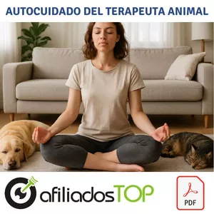 Imagen de portada para Ebook -- Autocuidado del Terapeuta Animal