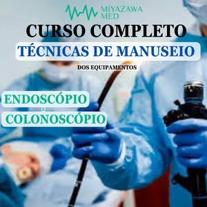 Imagem de capa para o Curso online Técnicas de manuseio dos equipamentos de endoscopia e colonoscopia