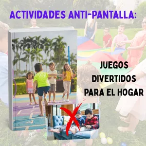 Imagen de portada para Curso online Actividades Anti-Pantalla: Juegos Divertidos para el Hogar