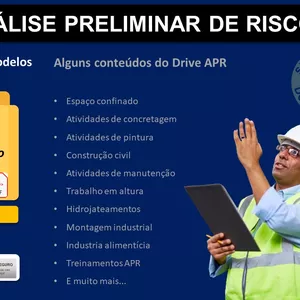 Imagem de capa para o Curso online Drive Analise Preliminar de Riscos APR
