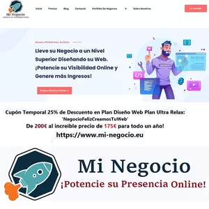 Imagen de portada para Curso online Mi-negocio.eu (Crea Fácil tu Web de Negocios o Te la Creamos)