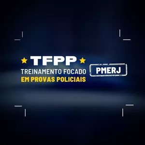 Imagem de capa para o Curso online TFPP PMERJ