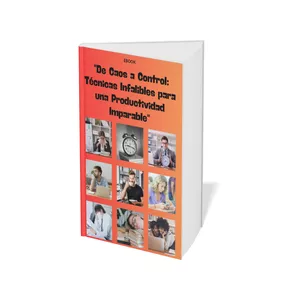 Imagen de portada para Curso online De Caos a Control: Técnicas Infalibles para una Productividad Imparable