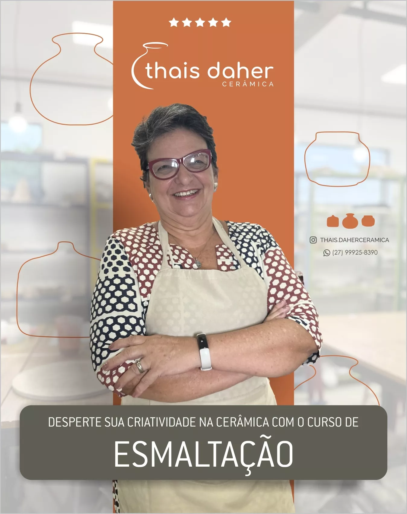 INICIAÇÃO À ESMALTAÇÃO CERÂMICA — imagem 2