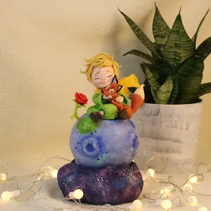 Imagem de capa para o Curso online Curso de Biscuit Luminária Pequeno Príncipe