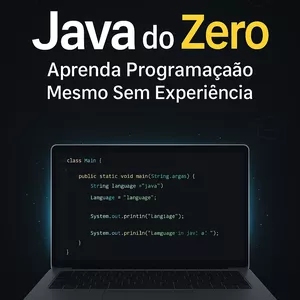Imagem de capa para o Ebook  Java do Zero