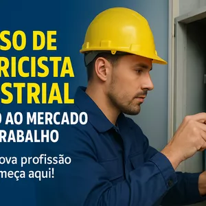 Imagem de capa para o Curso online ELETRICISTA INDUSTRIAL