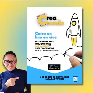 Imagen de portada para Curso online Crea y vende 🚀 en vivo