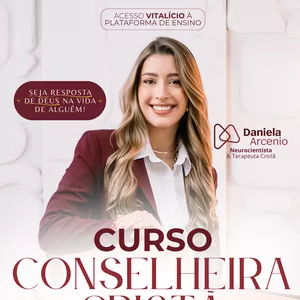 Imagem de CURSO CONSELHEIRA CRISTÃ criado por Daniela Arcenio na hotmart