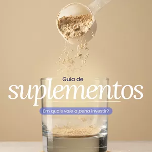 Imagem de capa para o Ebook Guia de suplementos para bariátricos