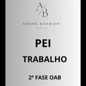Imagem de capa para o Curso online PEI OAB 2ª FASE EM TRABALHO