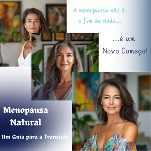 Imagem de capa para o Ebook Menopausa Natural: Um Guia para a Transição