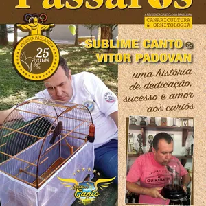 Imagem de capa para o Ebook Revista Pássaros - N° 144 - Sublime Canto