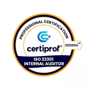 Imagen de portada para Curso online ISO 22301 Internal Auditor - (I22301A)