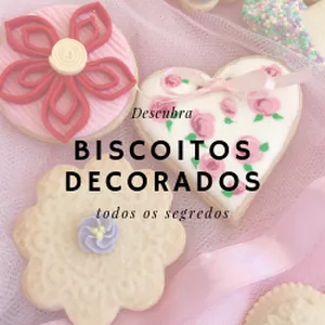 Imagem do curso Biscoitos Decorados - Descubra todos os segredos dessa incrível arte!