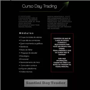 Imagem de capa para o Curso online Curso Day Trade do básico ao operacional avançado 