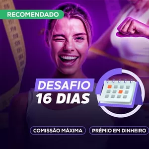 Imagem de capa para o Curso online Dasafio 16 dias -Emagrecer