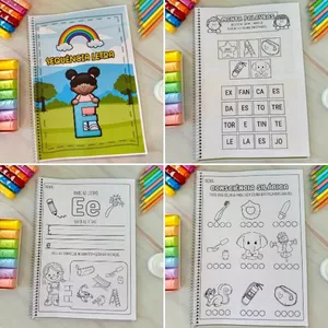 Imagem de capa para o Ebook APOSTILA DE ATIVIDADES LETRA  ''E''