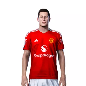 Imagem de capa para o Curso online Manchester United Kit do uniforme 24/25 para PES2021 e PES2018 PC
