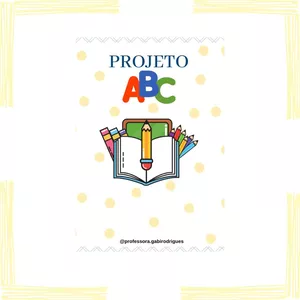 Imagem de capa para o Curso online Projeto ABC - Professora Gabi Rodrigues