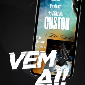 Imagem de capa para o Curso online Curso de pintura de armas (aplicação da tinta cerâmica)