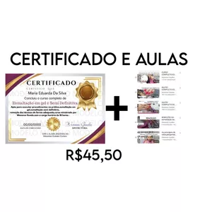 Imagem do curso Certificado esmaltação em gel, semi definitiva 