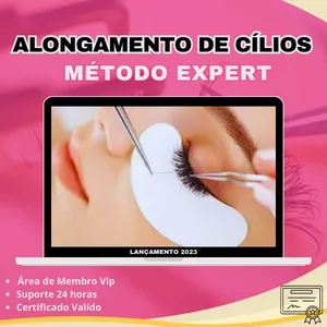 Imagem do curso Alongamento de Cílios - Método Expert
