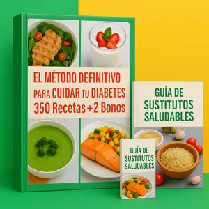 Imagen de portada para Ebook El Método Definitivo para Cuidar tu Diabetes: 350 Recetas + 2 Bonos