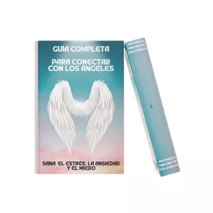Imagen de portada para Ebook Guía Completa para Conectar con los Ángeles - Para Superar estrés, la Ansiedad y el Miedo