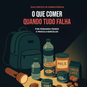 Imagem de capa para o Ebook O que comer quando tudo falha: guia prático de sobrevivência