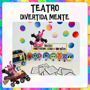 Imagem de capa para o Ebook Teatro Divertidamente