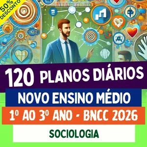 Imagem do curso PLANOS DIÁRIOS - SOCIOLOGIA - Ensino Médio - BNCC 2026