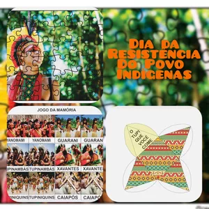 Imagem de capa para o Ebook Dia da Resistência do Povo Indígena 