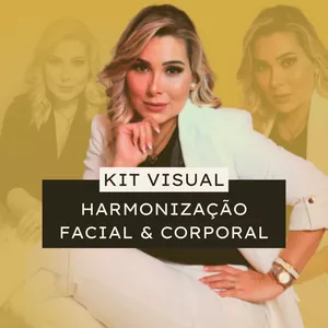 Imagem de capa para o Curso online Kit Visual de Harmonização Facial de Corporal
