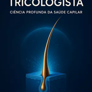 Imagem de capa para o Ebook Biomedicina Aplicada à Saúde Capilar