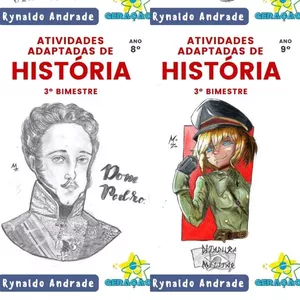 Imagem de capa para o Ebook ATIVIDADES ADAPTADAS HISTÓRIA PDF (6º AO 9º ANO) 3º BIMESTRE