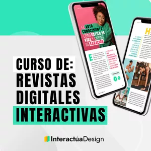 Imagen de portada para Curso online Curso de Revistas Digitales Interactivas con Adobe Indesign
