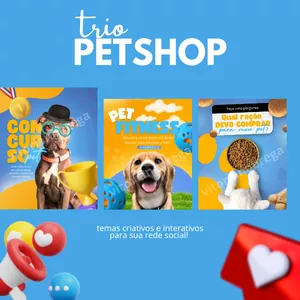 Imagem de capa para o Ebook TRIO ART DESING PARA PETSHOP