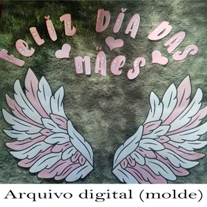Imagem de capa para o Curso online Painel dia das mães asas de anjo