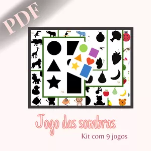 Imagem de capa para o Ebook Jogo das sombras