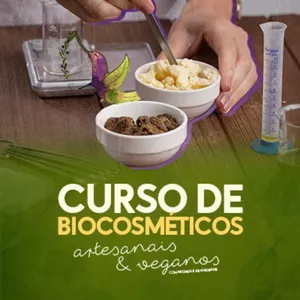 Imagem do curso Curso Completo de Biocosmeticos naturais e veganos 