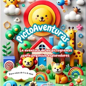 Imagen de portada para Ebook PictoAventuras. 📖✨La aventura de los pictogramas para pequeños exploradores 🧩🐻