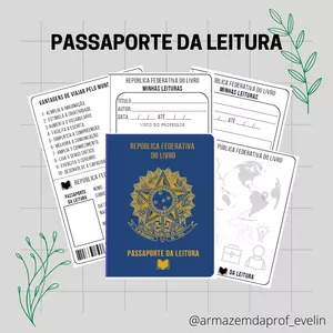 Imagem de capa para o Ebook PASSAPORTE DA LEITURA