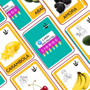 Imagem de capa para o Curso online CARDS DAS FRUTAS EM LIBRAS