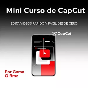 Imagen de portada para Ebook Mini curso de capcut