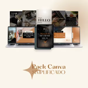Imagem de capa para o Ebook Pack Canva Simplificado