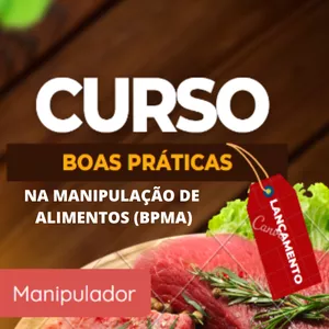Imagem de capa para o Curso online Curso de Boas Práticas na Manipulação de Alimentos (BPMA) - Manipulador