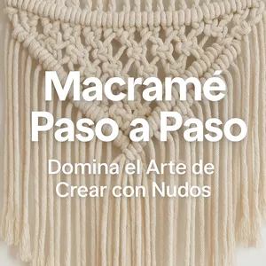 Imagen de portada para Curso online Macramé Paso a Paso: Domina el Arte de Crear con Nudos
